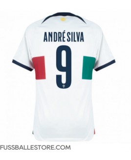 Günstige Portugal Andre Silva #9 Auswärtstrikot WM 2022 Kurzarm